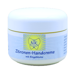 Zitronen-Handcreme