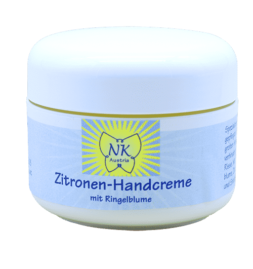 Zitronen-Handcreme