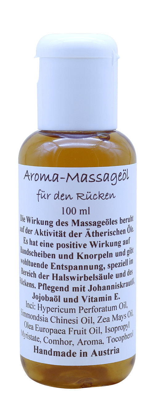 Rückenmassageöl