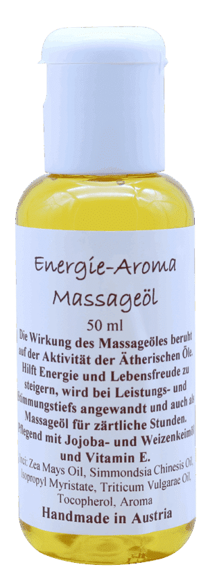 Energie-Aroma-Massageöl
