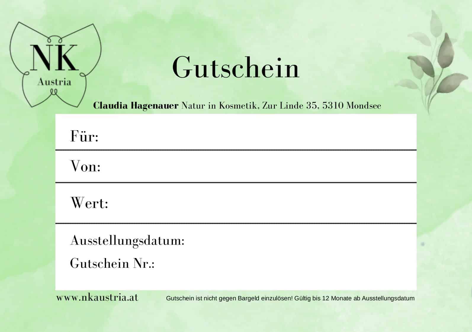 Gutschein 10€